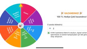 Wheel of Fortune/Çarkıfelek Uygulaması