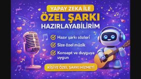 size yapay zeka ile özel şarkı hazırlayabilirim