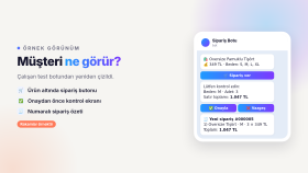 Telegram Sipariş Botu - Örnek Görünüm