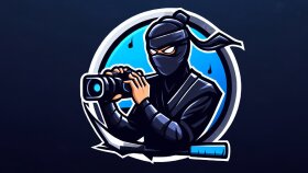 Ninja-Konsept logo tasarımı (Maskot)
