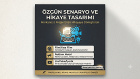 tüm içerikleriniz için etkileyici senaryolar yazarım