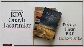 kdy onaylı baskıya hazır kitap tasarımı yapıyorum