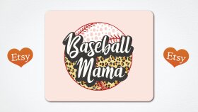 Baseball Mama Vektörel İllustrasyon - American Style