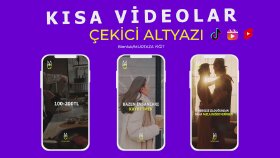 sosyal medya içerikleriniz için video düzenleme yaparım