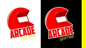 Arcade Games Logo Tasarımı Çalışması
