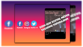 sosyal medya hesabınıza tasarım yapabilirim