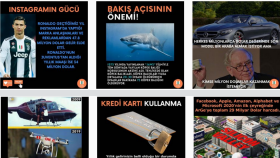 Instagram @gelisimkulturu sayfası içerikleri