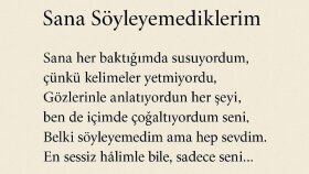 Sana Söylemediklerim