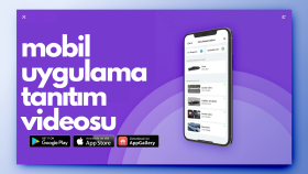mobil uygulama tanıtım videonuzu hazırlarım