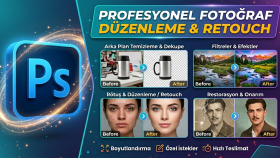 fotoğraflarınızı profesyonel şekilde düzenlerim
