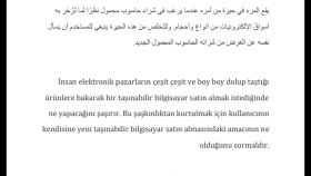 İş örneğim