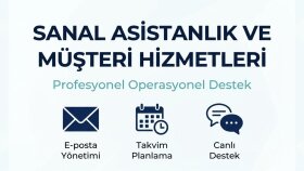 işletmeniz için profesyonel sanal asistanlık yapabilirim