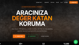 Siper Garaj firması için web sitesi