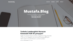 PHP ile Blog Sitesi
