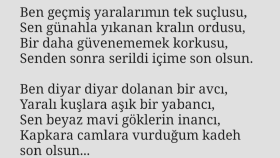 Şarkı sözleri
