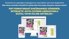 katalog ve dergilerinizi dijital yayına dönüştürebilirim