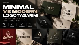 minimal ve modern logo tasarımı yaparım