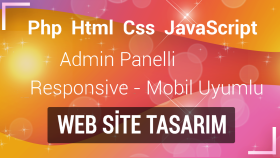 responsive, özel web sitesi kodlama ve tasarımı yaparım