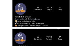 Gerçek takipçi aktarımı öncesi ve sonrası