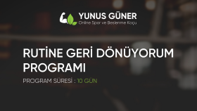 Yunus Güner Program Afişi