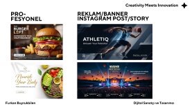 markanız için banner ve reklam tasarımları hazırlıyorum