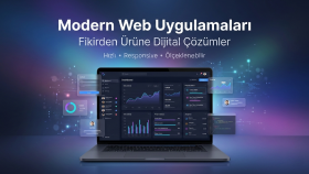 modern web uygulamaları geliştiririm