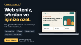 işinize veya kişiye özel web sitenizi teslim ederim