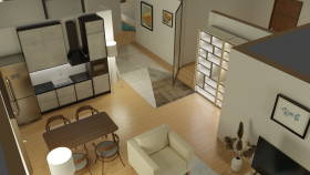 3D ev içi tasarımlar