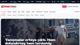 Manşet Merkezi Haber Portalı Geliştirme