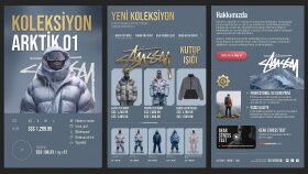 Arctic 01 – Modern & Streetwear E-Ticaret Arayüz Tasarımı