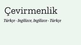 İngilizce - Türkçe, Türkçe - İngilizce çeviri yapabilirim