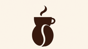 Kahve Dükkanı Örnek Logo