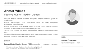 CV’nizi profesyonelce düzenler, ATS uyumlu hale getiririm