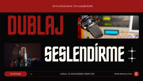 sizin için seslendirme yapabilirim