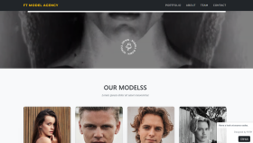 Model Ajansı Web Sitesi Tasarımı