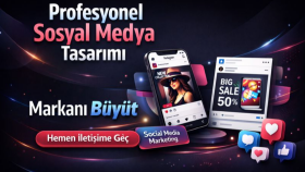 sosyal medya için modern post ve story tasarımları yaparım