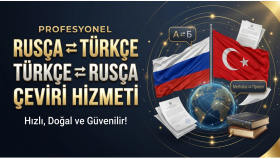 Rusça - Türkçe, Türkçe - Rusça hızlı çeviri yaparım