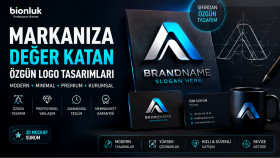 markanıza özel premium ve modern logo tasarlarım