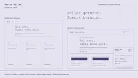 HALKA · Kurgusal Ekip Tasarımından HTML