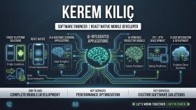 mobil uygulama ve web çözümleri tasarlarım