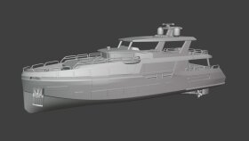 3D gemi modeli "Sirena 88"