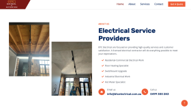 BTC Electirical Websitesi Tasarimi