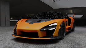 3D MCLAREN SENNA modelleme çalışması