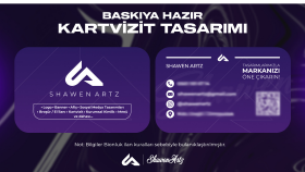 size markanızı yansıtan kartvizit tasarımı yapabilirim