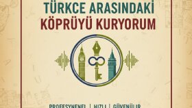 çevirmenlik yapıyorum