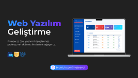 firmanıza özel yazılımlar geliştiririm