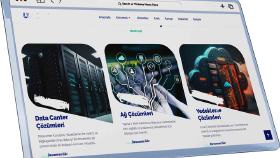 Hosting firması kurumsal web sitesi