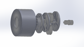 Gezegen Dişli Kutusu (Planetary Gearbox)