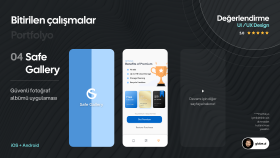 SafeGallery - Arayüz Tasarımı
