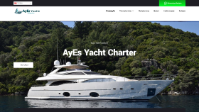 AyEs Yacht Charter Web Site Tasarımı
